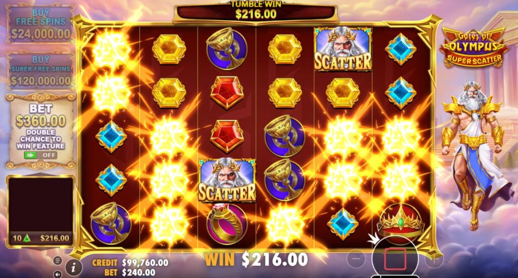 Gates of Olympus Super Scatter slot