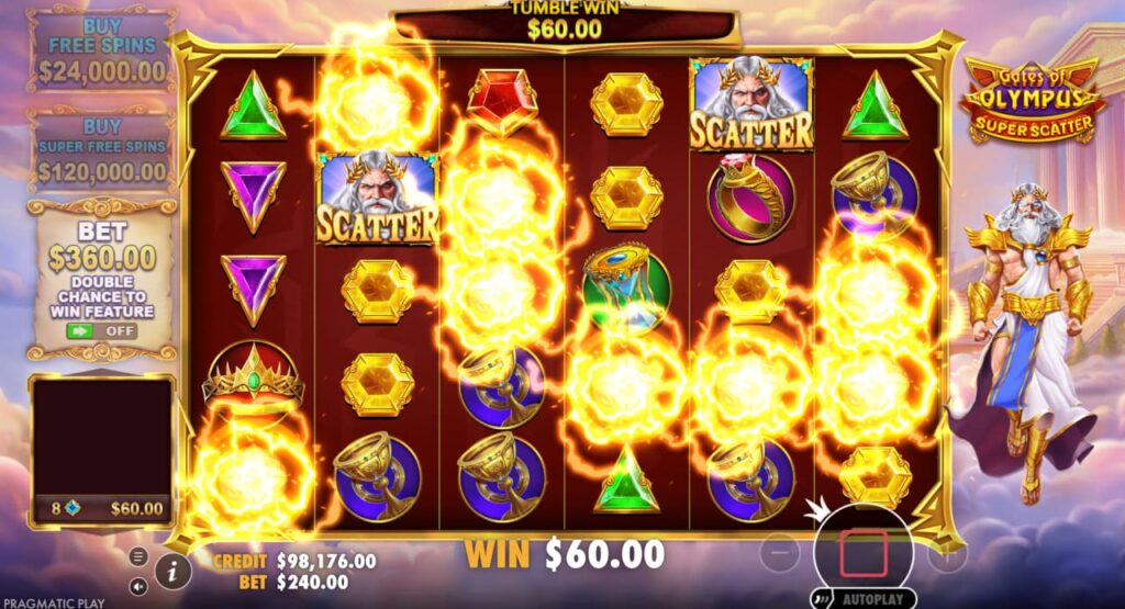 Gates of Olympus Super Scatter casino